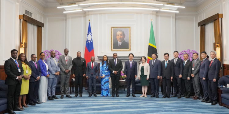 ST. KITTS AND NEVIS’ PRIME MINISTER IS THE FIRST HEAD OF GOVERNMENT TO VISIT TAIWAN ON A STATE VISIT SINCE NEW PRESIDENT WAS SWORN IN