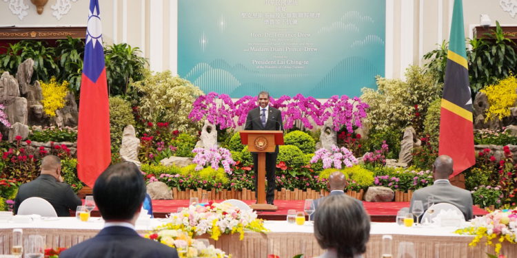 HISTORIC STATE BANQUET MARKS NEW ERA OF COOPERATION BETWEEN THE REPUBLIC OF CHINA (TAIWAN) AND ST. KITTS AND NEVIS