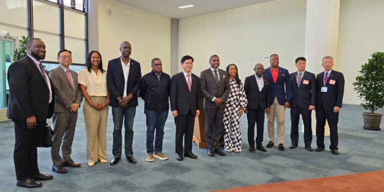 PRIME MINISTER DR. DREW AND DELEGATION ARRIVE SAFELY IN TAIWAN; ADDRESSES MEDIA ON STRENGTHENING BILATERAL RELATIONS