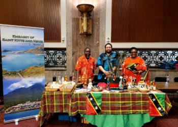 SAINT KITTS AND NEVIS FEATURES IN CARIBBEAN EMBASSY NIGHT ON CAPITOL HILL