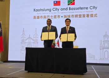 BASSETERRE AND KAOHSIUNG FORGE HISTORIC SISTER-CITY PARTNERSHIP