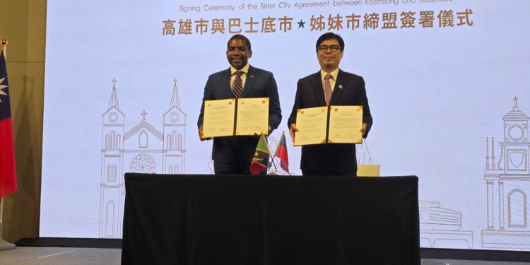 BASSETERRE AND KAOHSIUNG FORGE HISTORIC SISTER-CITY PARTNERSHIP
