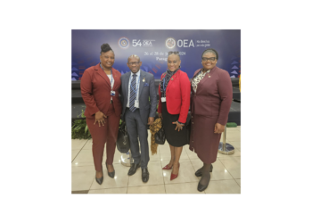 Foreign Minister Douglas Joins Saint Kitts and Nevis Delegation at the 54th General Assembly of the OAS
