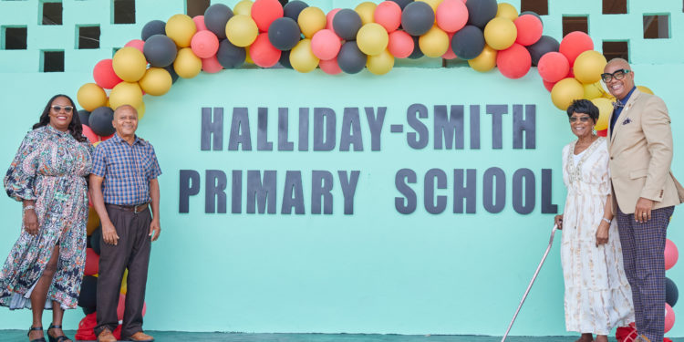 IRISH TOWN PRIMARY SCHOOL RENAMED HALLIDAY-SMITH PRIMARY SCHOOL