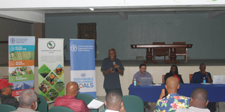 FAO STRENGTHENING PROTECTED AGRICULTURE TO IMPROVE PEOPLE’S LIVELIHOODS, FOOD AND NUTRITION SECURITY PROJECT LAUNCHED IN SKN