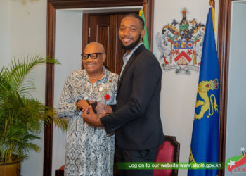 MIKYLE LOUIS HONOURED WITH CEREMONY AT GOVERNMENT HOUSE