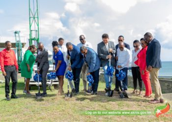GOVERNMENT TAKES ANOTHER STEP IN ADDRESSING WATER ISSUES WITH THE GROUNDBREAKING FOR A TWO-MILLION GALLON PER DAY DESALINATION PLANT