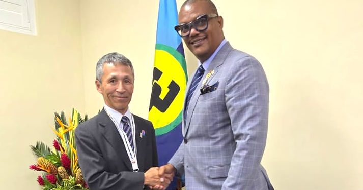 DEPUTY PRIME MINISTER DR. GEOFFREY HANLEY MEETS WITH JAPANESE AMBASSADOR TO DISCUSS STRENGTHENING BILATERAL RELATIONS