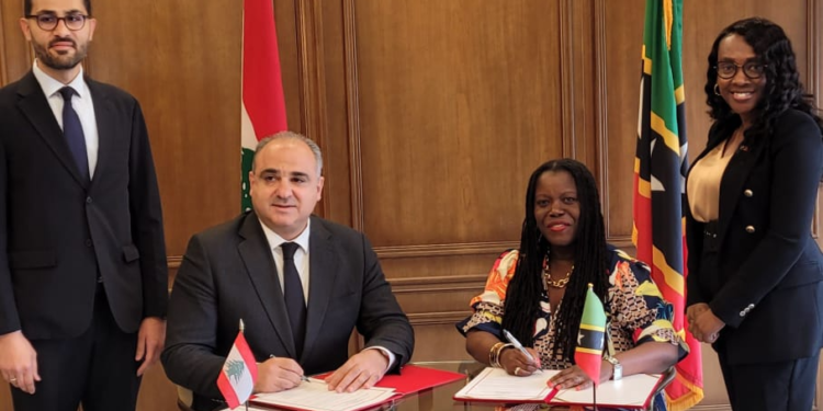 Saint Kitts and Nevis and the Republic of Lebanon Establish Diplomatic Relations
