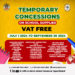 TAX ADVISORY- TREATMENT OF CONCESSION ITEMS ON VAT RETURNS FILED