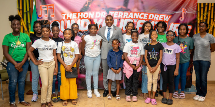PRIME MINISTER DR. TERREANCE DREW LAUNCHES THE “SOUND YOUR FUTURE” MUSIC SUMMER CAMP 2024