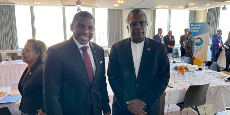 PRIME MINISTER DR. DREW CALLS FOR CLIMATE FINANCING AND GLOBAL COOPERATION AT HIGH-LEVEL WORKING LUNCH HOSTED BY GERMAN CHANCELLOR AND SAMOAN PRIME MINISTER