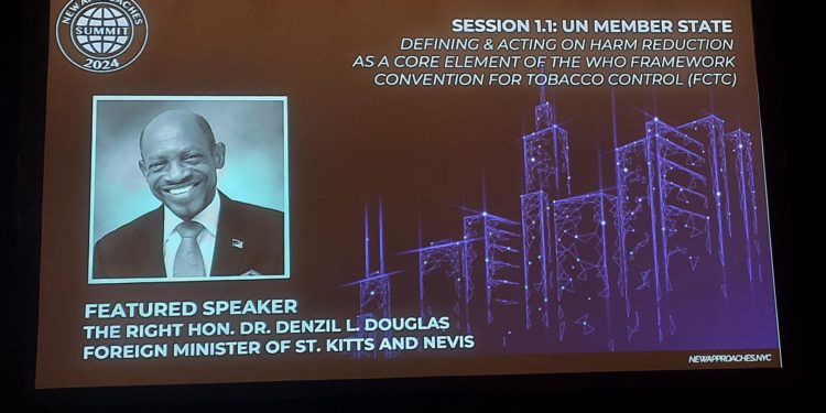 SENIOR MINISTER DR. DOUGLAS DELIVERS KEYNOTE ADDRESS AT THIRD ANNUAL NEW APPROACHES SUMMIT IN NEW YORK