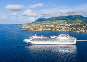 SAPPHIRE PRINCESS MAKES INAUGURAL CALL TO ST. KITTS FOR 2024-2025 CRUISE SEASON
