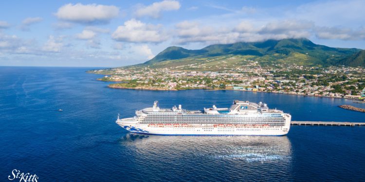 SAPPHIRE PRINCESS MAKES INAUGURAL CALL TO ST. KITTS FOR 2024-2025 CRUISE SEASON