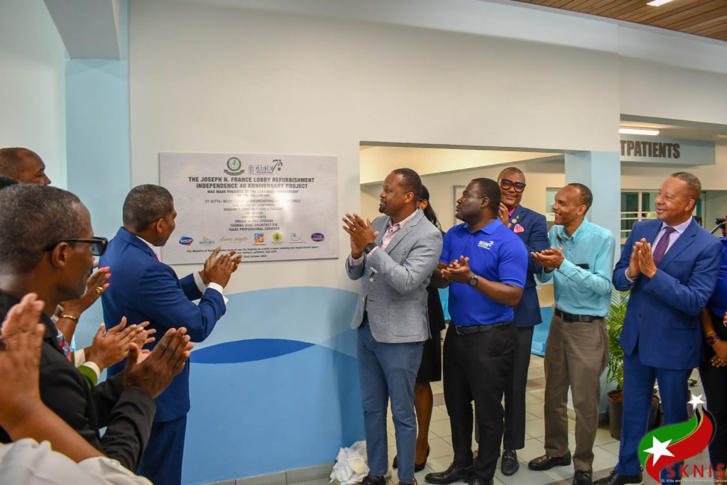 LOBBY AT THE JNF GENERAL HOSPITAL FULLY RENOVATED TO A MORE WELCOMING SPACE FOR ALL