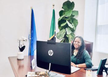 St. Kitts and Nevis’ Ambassador to the United Nations keynotes the Greater Caribbean Climate Mobility Stakeholder Forum demonstrating Federation’s leadership on the world stage