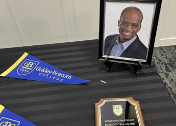 Special Envoy Calvin St. Juste Receives Prestigious President’s Award from Goldey-Beacom College