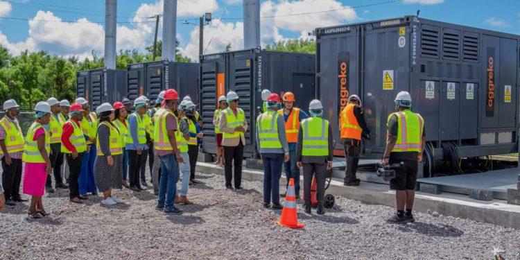 MINISTRY OF ENERGY COMMISSIONS 6MW RENTAL POWER PLANT TO STRENGTHEN ENERGY SECURITY