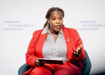 Hon Dr Joyelle Clarke talks climate-proof debt solutions and sustainable economic transformations at Hamburg Sustainability Conference