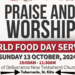 MINISTRY OF AGRICULTURE INVITES ALL TO WORSHIP IN CELEBRATION OF ANNUAL WORLD FOOD DAY AT TABERNACLE HOUSE OF DELIVERANCE NEW TESTAMENT CHURCH OF GOD