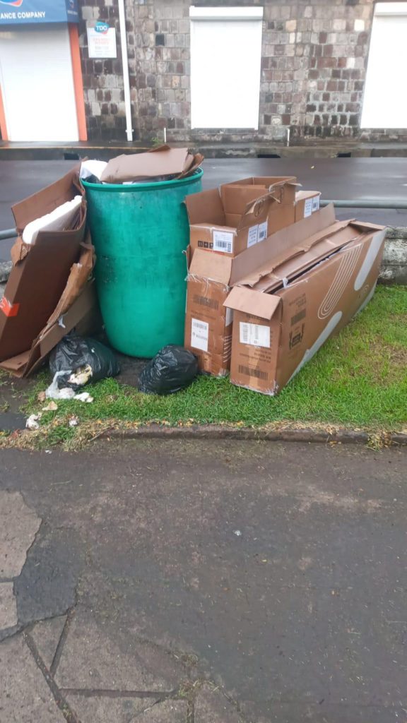 Ministry of Environment and The Solid Waste Management Corporation Warn Against Illegal Dumping in Independence Square