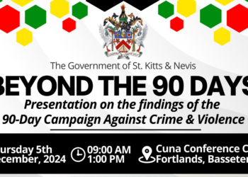 Government of St. Kitts and Nevis to Share Findings from 90-Day Crime and Violence Campaign