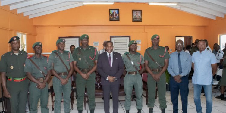 FIVE SOLDIERS COMMISSIONED AND RECOGNISED FOR EXCELLENCE AT SKNDF ANNUAL CHRISTMAS LUNCHEON