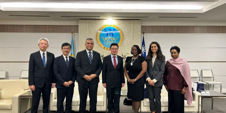 St. Kitts and Nevis Ambassador to UN Joined UN Delegation to Taiwan