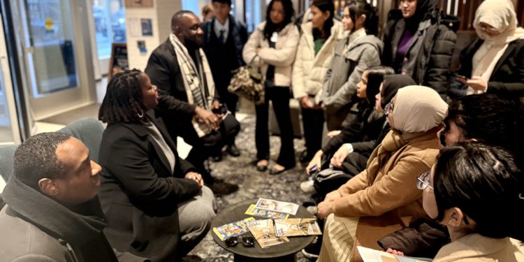 Ambassador Mutryce Williams prioritizes youth empowerment and agency in rich exchange with visiting Columbia University Model United Nations delegation