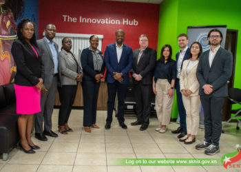 Honourable Konris Maynard Receives a Courtesy call from Cybernetica