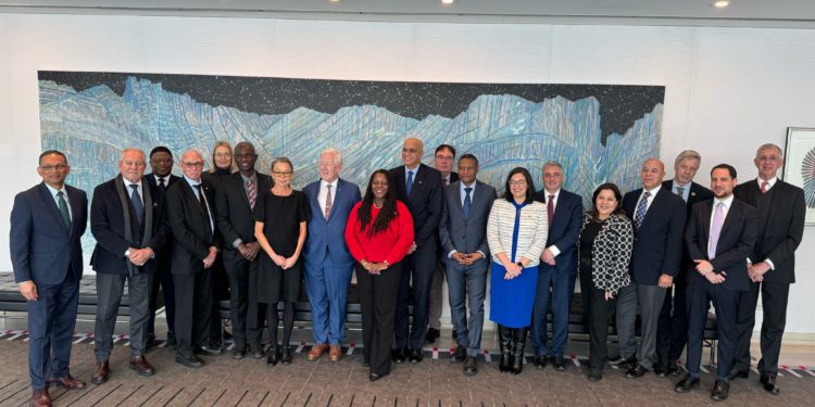 St. Kitts and Nevis’ Ambassador to the UN joined UN Delegation in Washington DC for Critical Security Talks with Key Interlocutors on Haiti