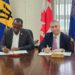 RCMP OFFICIALS PAY COURTESY CALL ON THE RSSTO BOLSTER CANADA-CARIBBEAN RELATIONS