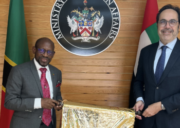 Dr Douglas Hosts Fruitful Discussions with Envoy of the Minister of Foreign Affairs of the United Arab Emirates
