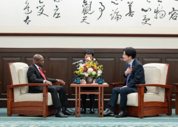 Saint Kitts and Nevis Foreign Minister Douglas Discusses Strengthening Allyship with Taiwan President Lai Ching-te