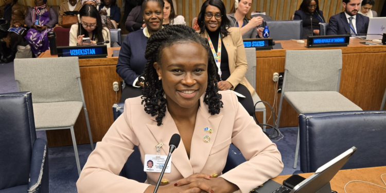 Hon. Isalean Phillip delivers National Statement at CSW69 at the UN