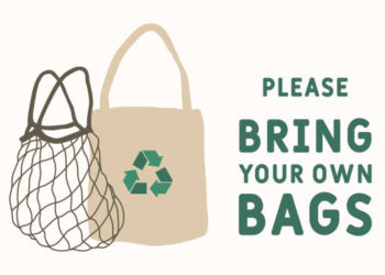 PUBLIC URGED TO BRING THEIR OWN BAGS TO UPCOMING AGRI-EASTER NIGHT MARKET TO PROMOTE ENVIRONMENTAL SUSTAINABILITY