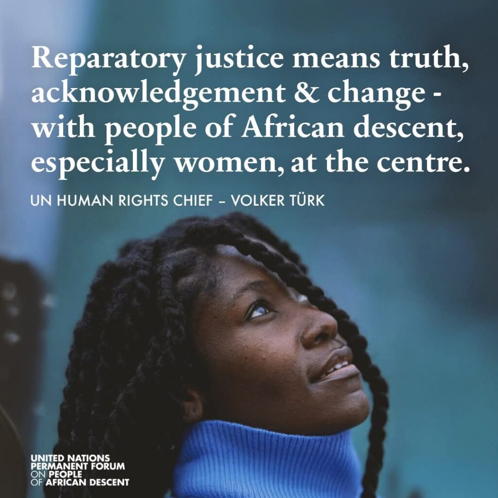 Fourth Session of the UN Permanent Forum on People of African Descent echoes calls for Reparatory Justice