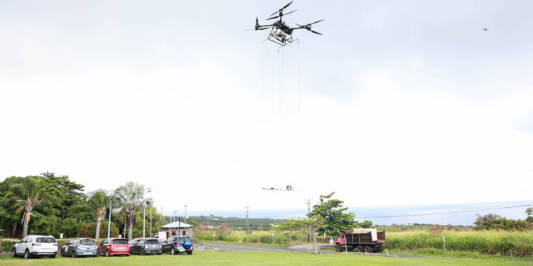 WATER SERVICES DEPARTMENT LAUNCHES SEMI-AIRBORNE DRONE SURVEY TO ENHANCE WATER SECURITY IN SAINT KITTS
