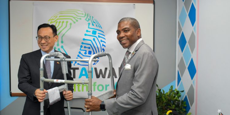 TAIWAN DONATES VITAL MEDICAL EQUIPMENT TO SAINT KITTS AND NEVIS
