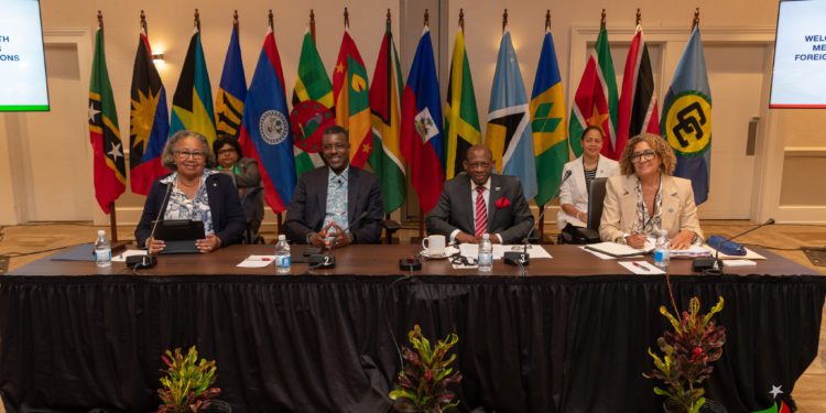 CARICOM FOREIGN MINISTERS WELCOME EXPERTISE AND LEADERSHIP OF SAINT KITTS AND NEVIS’ DR. DENZIL DOUGLAS