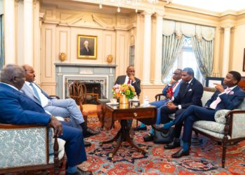 Prime Minister Drew Pushes Geothermal Vision as U.S., OECS Discuss Regional Agenda