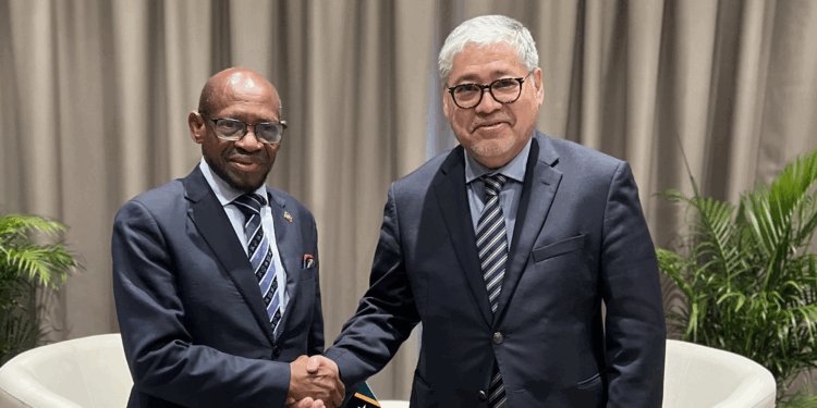 Saint Kitts and Nevis and the Philippines Mark 25 Years of Diplomatic Relations with Bilateral Talks at COFCOR