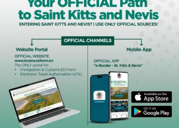 GOVERNMENT OF SAINT KITTS AND NEVIS WARNS AGAINST UNOFFICIAL TRAVEL AUTHORISATION SITES: ENTRY DOCUMENTATION MAY ONLY BE OBTAINED THROUGH OFFICIAL CHANNELS