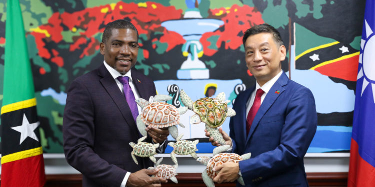 Prime Minister Drew Welcomes New Taiwanese Ambassador, H.E. Edward Tao