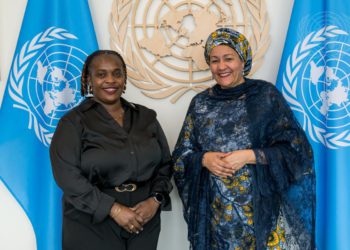 MINISTER OF SUSTAINABLE DEVELOPMENT, ENVIRONMENT AND CLIMATE ACTION MEETS WITH UN DEPUTY SECRETARY-GENERAL TO DEEPEN PARTNERSHIP ON THE NATIONAL SUSTAINABLE ISLAND STATE AGENDA (SISA) AND CHAMPION ACTION FOR GLOBAL SIDS  