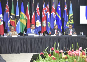 Prime Minister Drew Participates in CARICOM Closing Press Conference alongside Chairman Hon. Andrew Holness