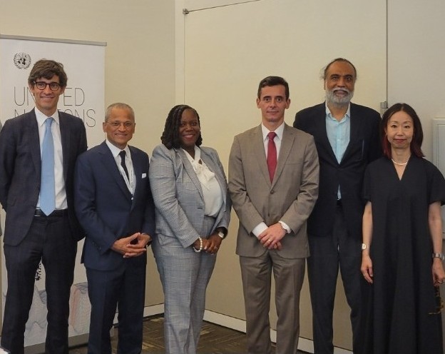 St. Kitts and Nevis’ Permanent Representative to the United Nations Served as Expert Panelist at UN Global Risk Report Launch