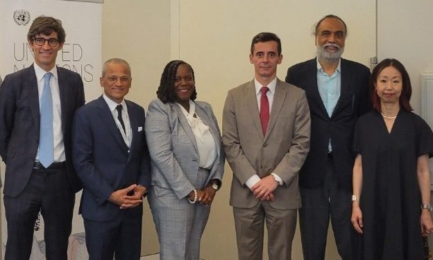 St. Kitts and Nevis’ Permanent Representative to the United Nations Served as Expert Panelist at UN Global Risk Report Launch