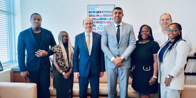 Attorney General Wilkin in meeting with UN Assistant Secretary General Expands Legal and Maritime Opportunities for Kittitians and Nevisians